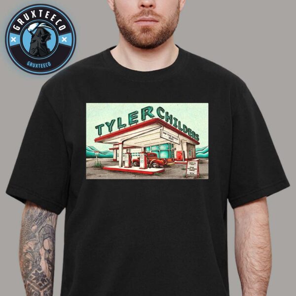 Tyler Childers On The Road At John Paul Jones Arena In Charlottesville VA On September 22 2025 Unisex T-Shirt