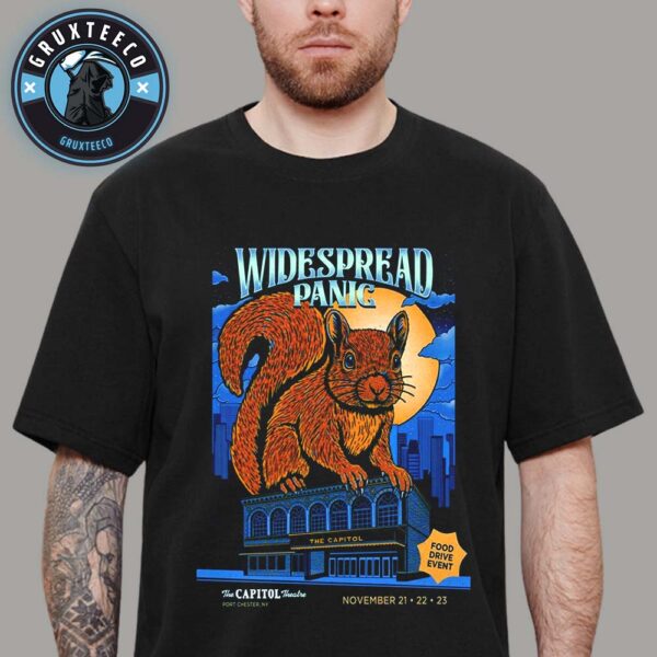 Widespread Panic At The Capitol Theatre In Port Chester NY On November 21 To 23 2025 Unisex T-Shirt