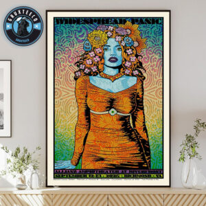 Widespread Panic At the Allianz Amphitheatre In Richmond Virginia On September 12 And 13 2025 Home Decor Poster Canvas