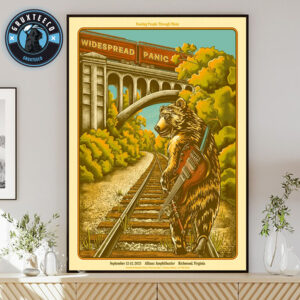 Widespread Panic Live Show Music Ar Allianz Amphitheater In Richmond Virginia On September 12 And 13 2025 Home Decor Posster Canvas