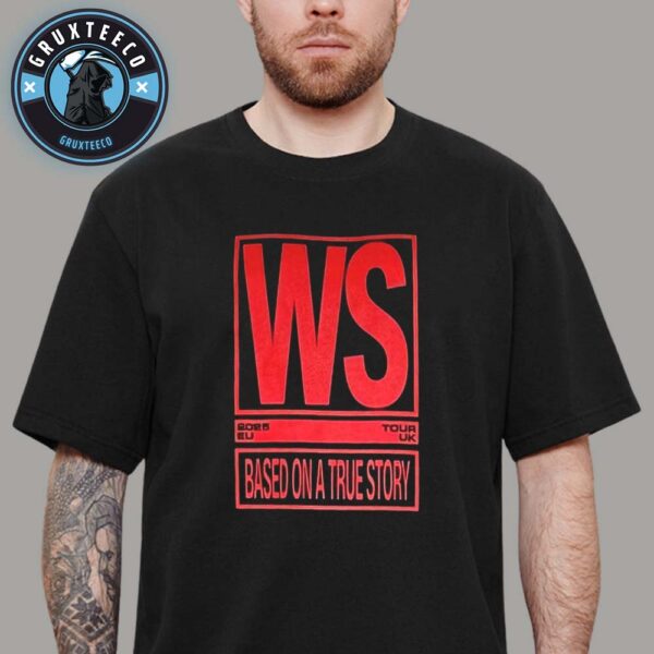Will Smith Based On A True Story Tour Summer 2025 UK And EU Scarborough UK On August 24 2025 Black Unisex T-Shirt