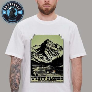 Wyatt Flores With The Brudi Brothers At McMenamins Crystal Ballroom In Portland Oregon On September 6 2025 Unisex T-Shirt