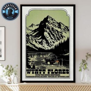 Wyatt Flores With The Brudi Brothers At McMenamins Crystal Ballroom In Portland Oregon On September 6 2025 Home Decor Poster Canvas