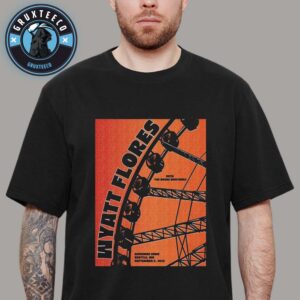Wyatt Flores With The Brudi Brothers At Showbox SoDo In Seattle WA On September 3 2025 Unisex T-Shirt